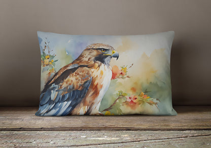Hawk Throw Pillow-3