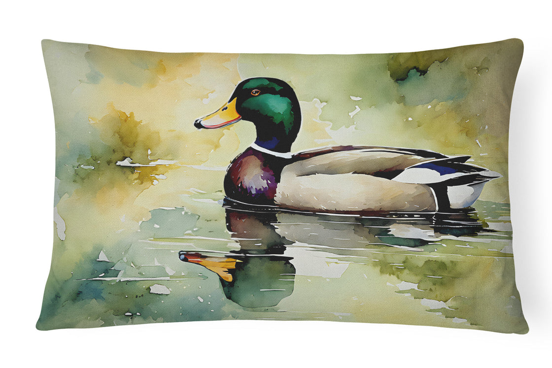 Mallard Throw Pillow-0