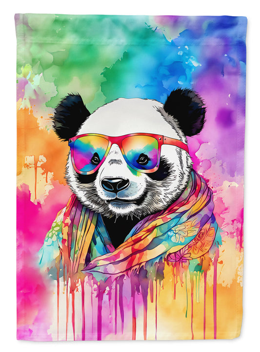 Hippie Animal Panda Garden Flag-0