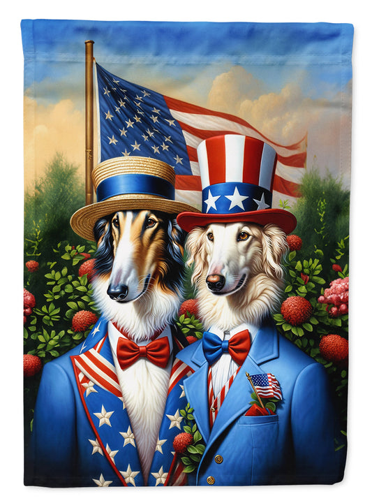All American Borzoi House Flag-0