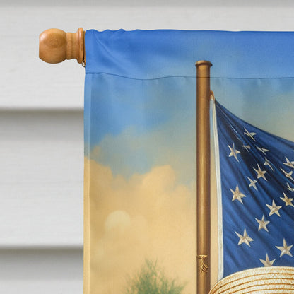 All American Borzoi House Flag-2