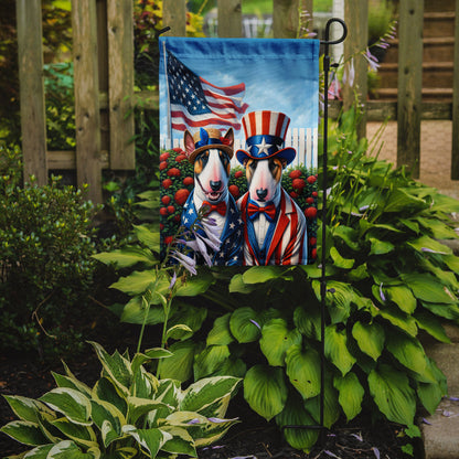 All American English Bull Terrier Garden Flag-1
