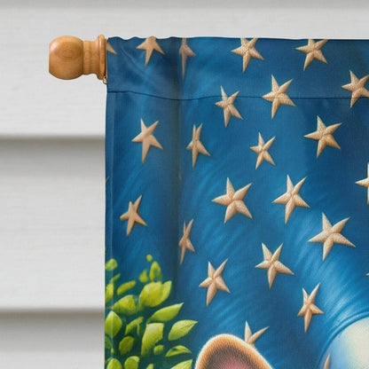 All American French Bulldog House Flag-2