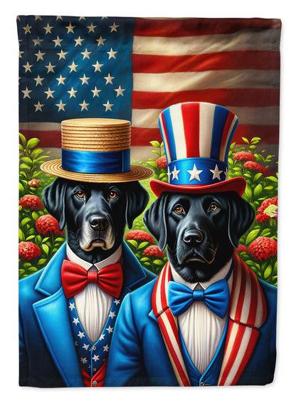 All American Labrador Retriever House Flag-0