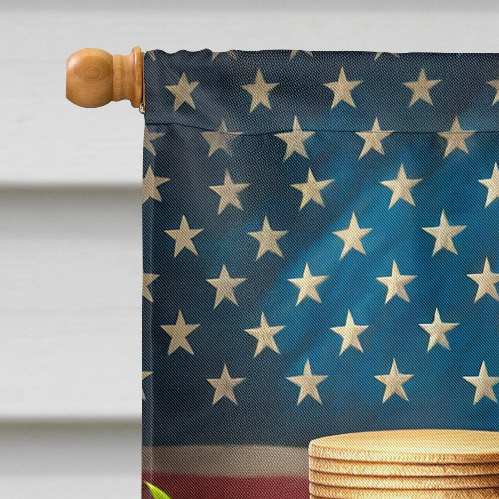 All American Labrador Retriever House Flag-2