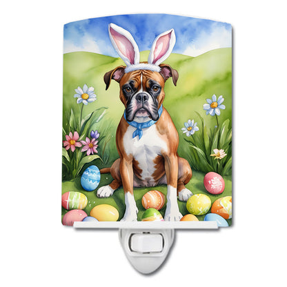 Boxer Easter Egg Hunt Ceramic Night Light-0