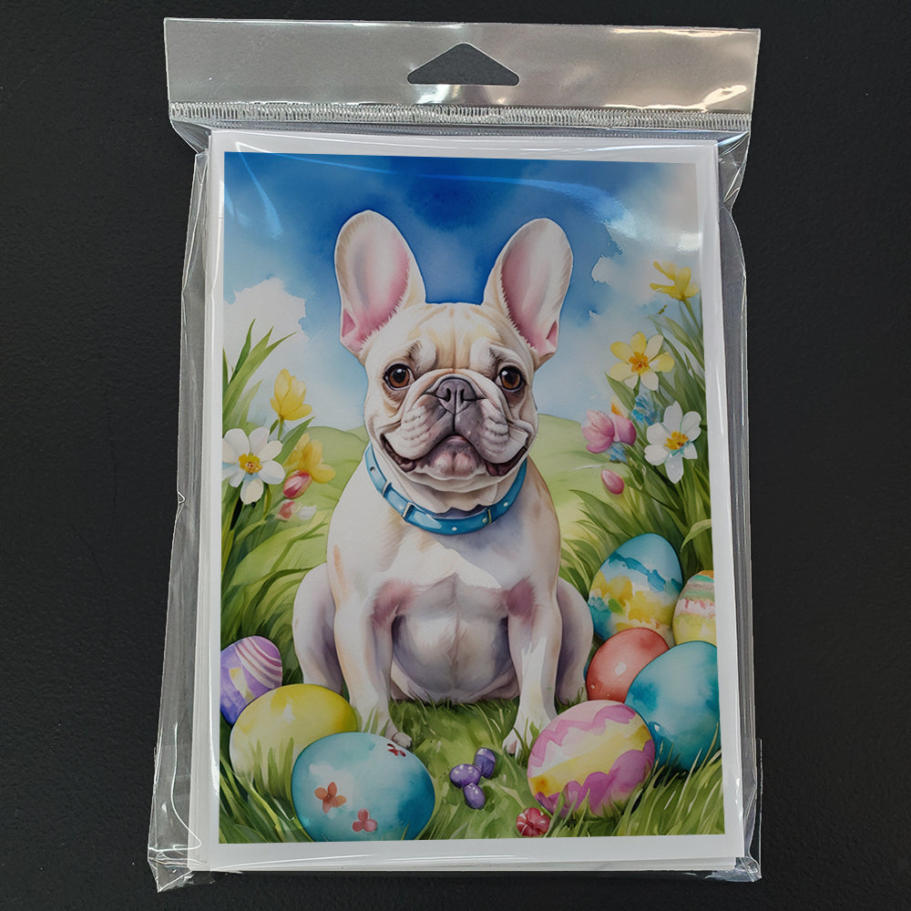 French Bulldog Easter Egg Hunt Greeting Cards Pack of 8-2