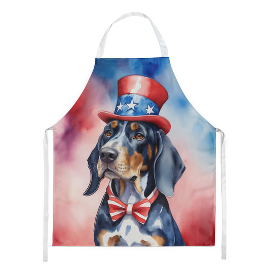 Bluetick Coonhound Patriotic American Apron-0