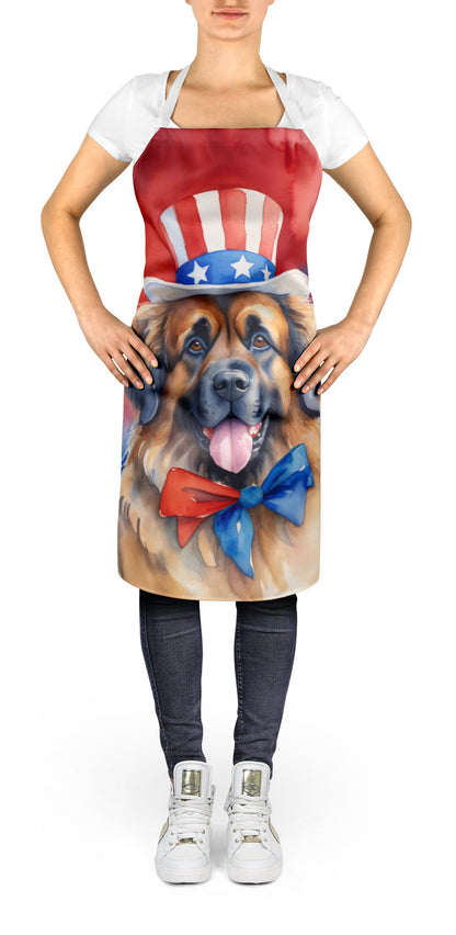 Leonberger Patriotic American Apron-1