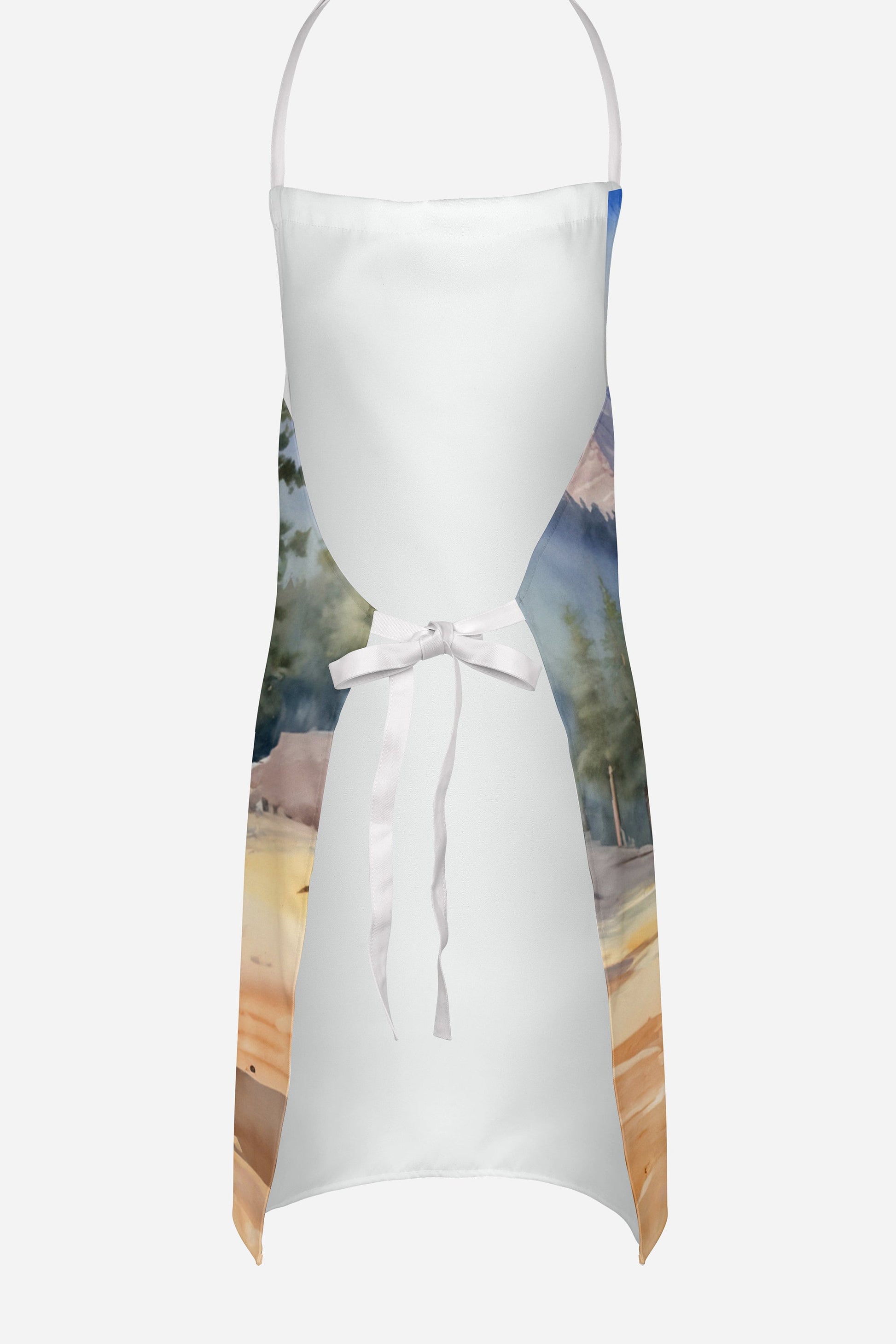 English Cocker Spaniel Cowboy Welcome Apron-3