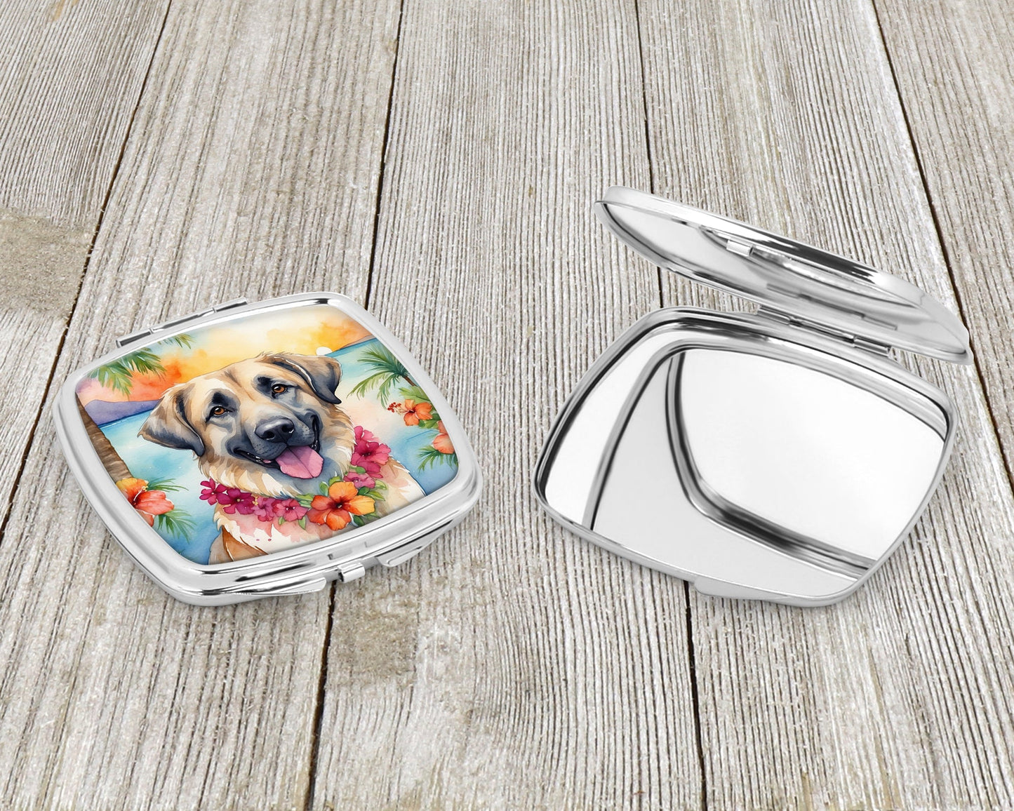 Anatolian Shepherd Luau Compact Mirror-2