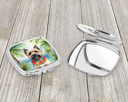 Cairn Terrier Luau Compact Mirror-2