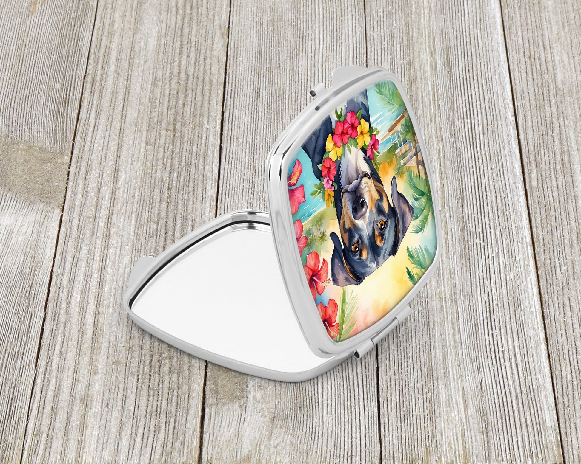 Catahoula Luau Compact Mirror-1