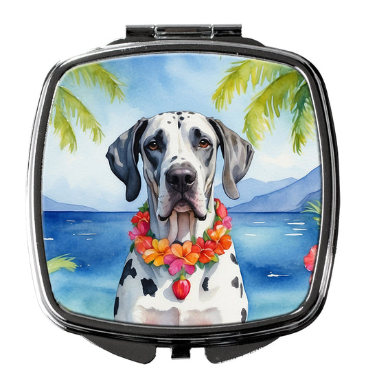 Great Dane Luau Compact Mirror-0