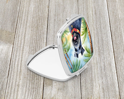 Kerry Blue Terrier Luau Compact Mirror-1