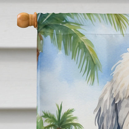 Komondor Luau House Flag-2