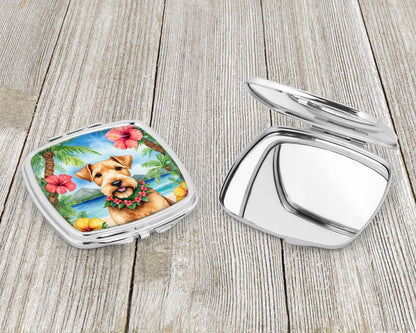 Lakeland Terrier Luau Compact Mirror-2