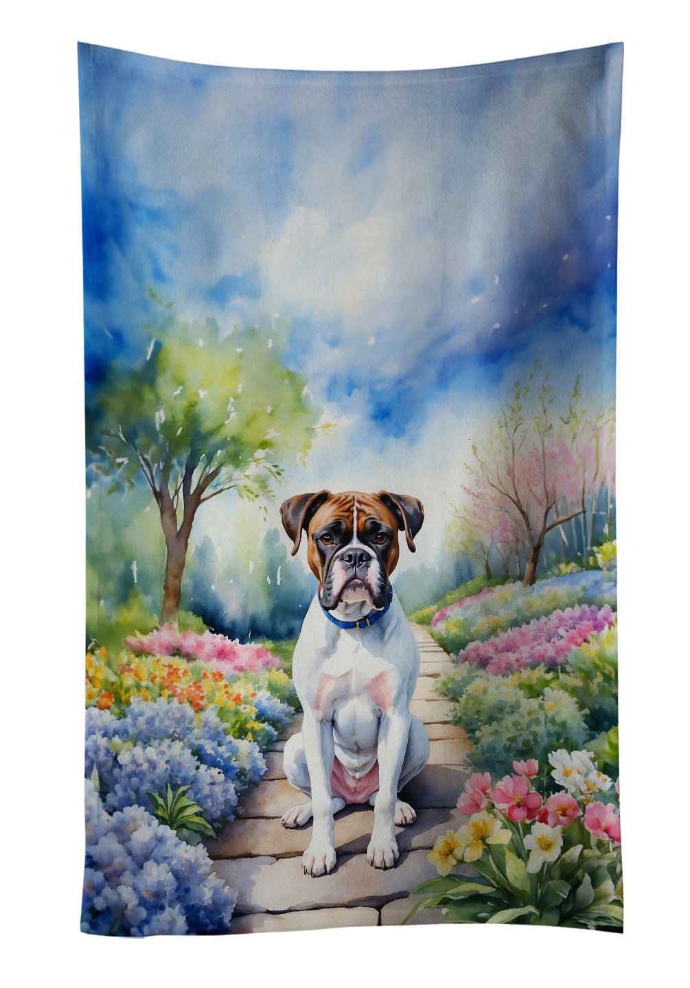 Boxer Spring Path Kitchen Towel-0