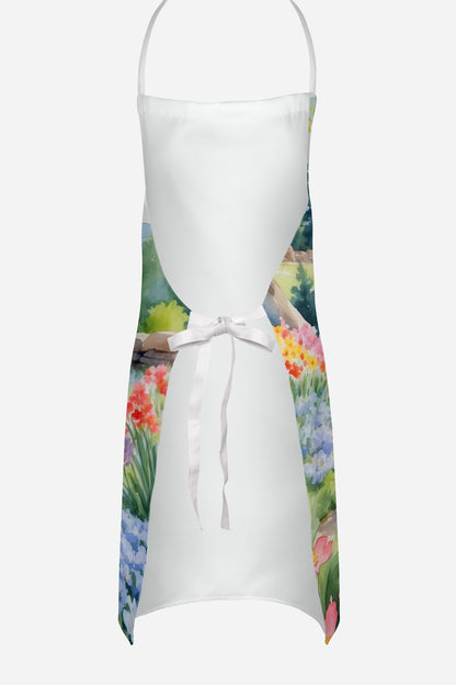 Cavalier Spaniel Spring Path Apron-3