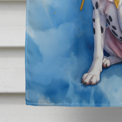 Dalmatian My Angel House Flag-3