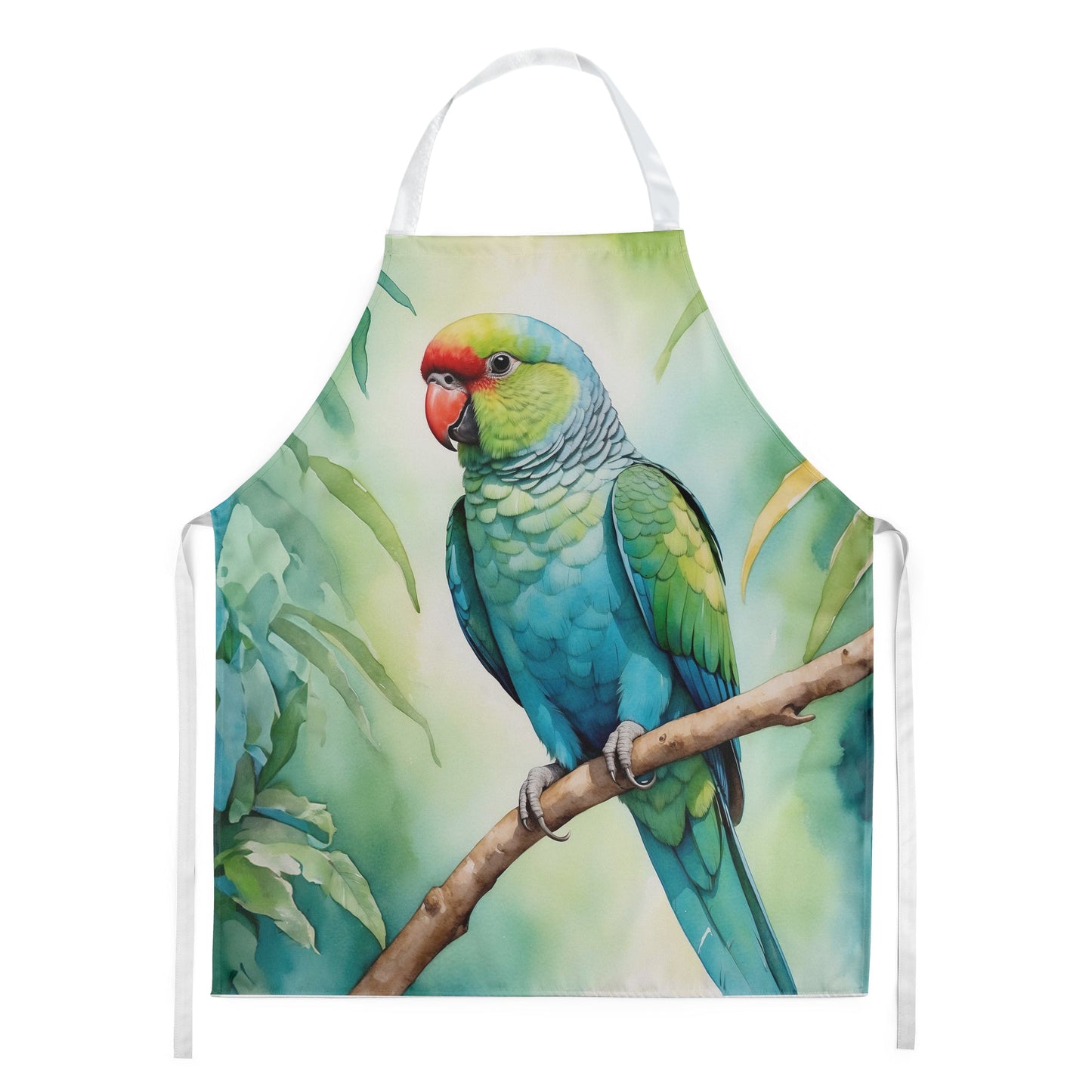 African Ringneck Parrot Apron-0