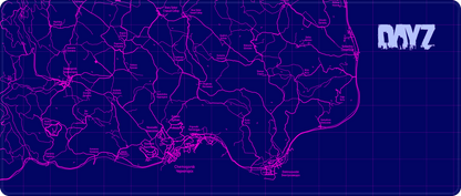 DAYZ - CHERNARUS UV GLOWING MOUSEMAT | BIG 800X340MM-1
