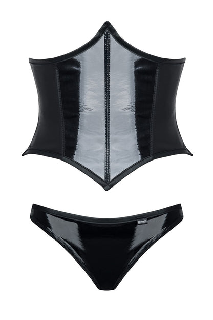 schwarzes Set Cindy - XXL-0