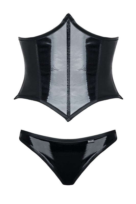 schwarzes Set Cindy - XXL-0