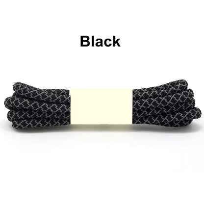 Reflective Round Sports Shoelaces with High Light