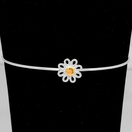 Designer Flower Bangle Bracelet DGB1021-0