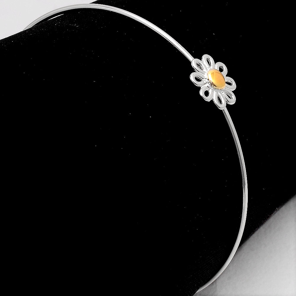 Designer Flower Bangle Bracelet DGB1021-2