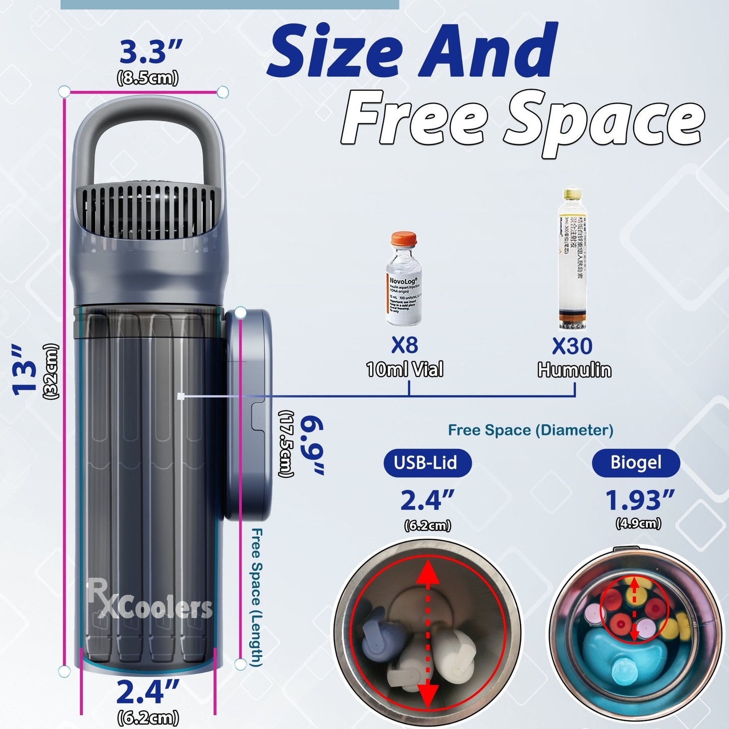 Advanced Mini Fridge for Medicine - Maximum Storage and Smart Features-3