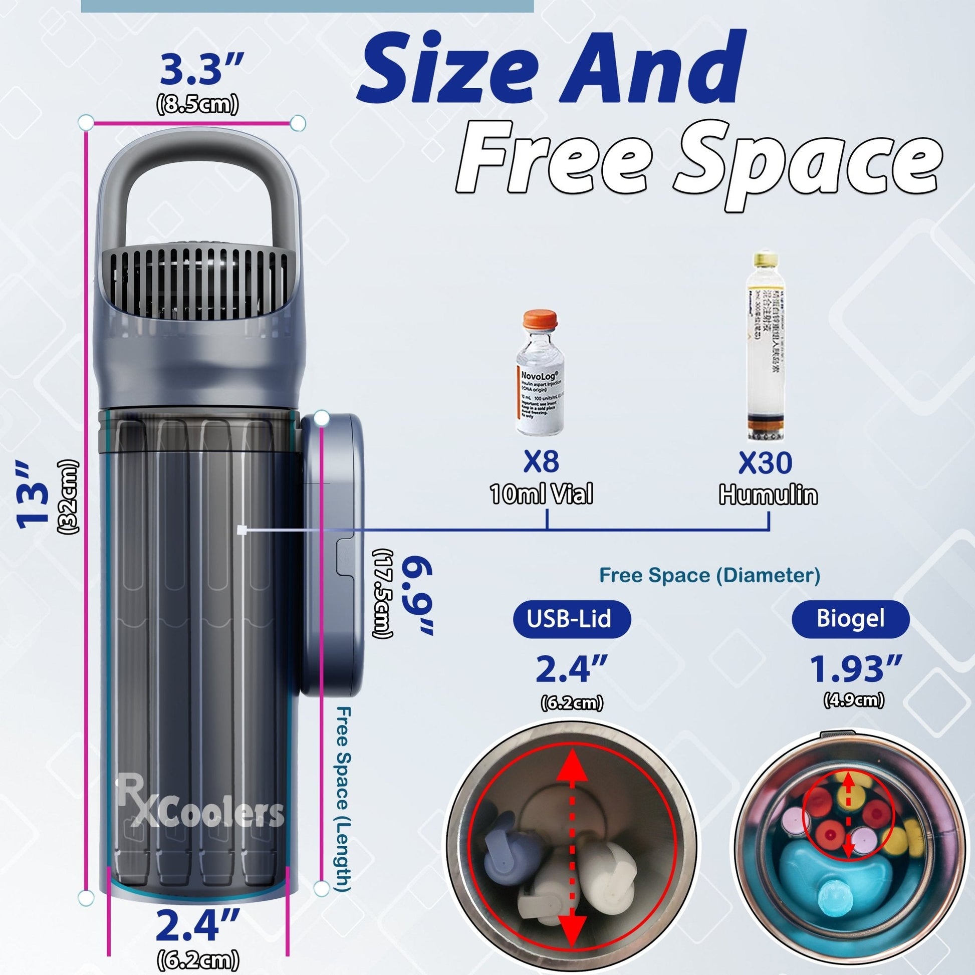 Advanced Mini Fridge for Medicine - Maximum Storage and Smart Features-3