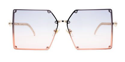 LADYBOSS SUNGLASSES - ELEVATIONS (Powder Blue)-0