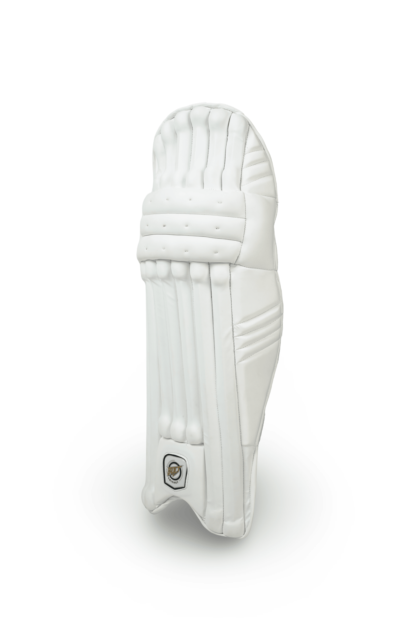 Bolt Apex Batting Pads - White-2