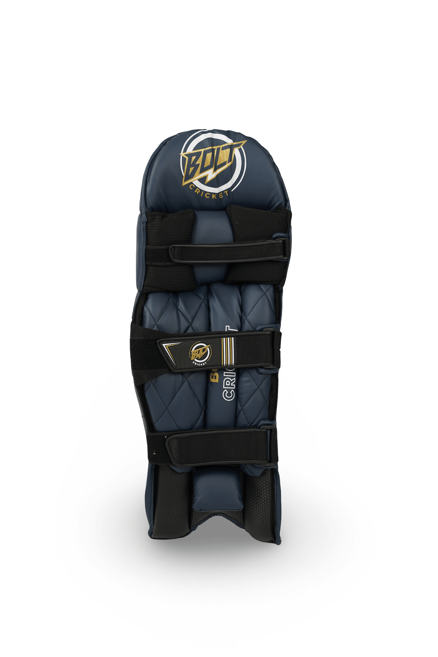 Bolt Apex Batting Pads - Navy Blue-1