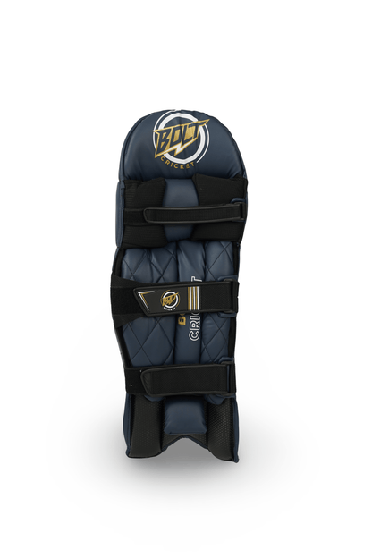 Bolt Apex Batting Pads - Navy Blue-1