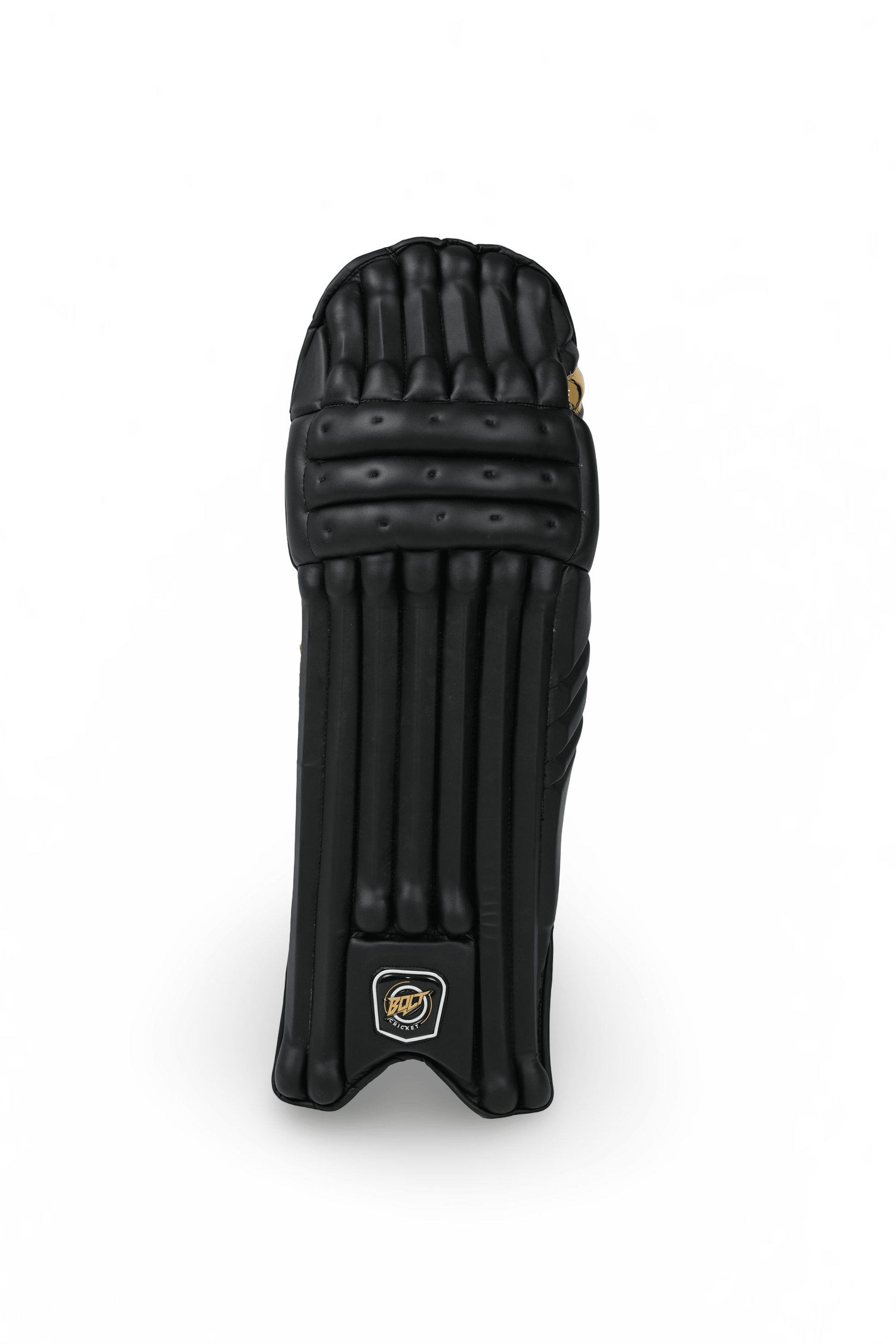 Bolt Apex Batting Pads - Black/Gold-0