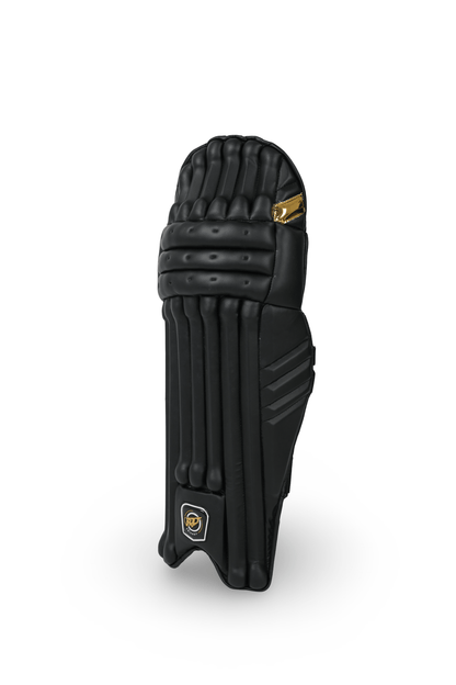 Bolt Apex Batting Pads - Black/Gold-2