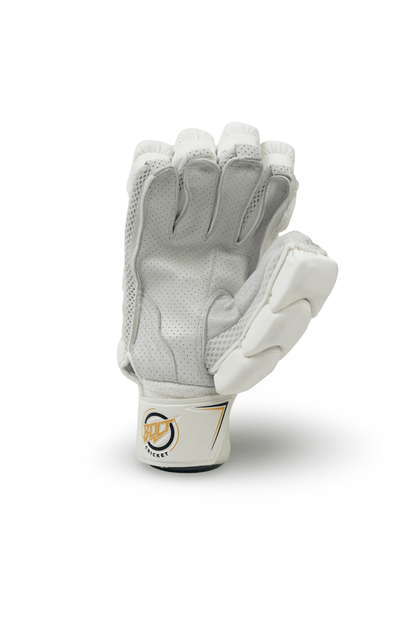 Bolt Predator Batting Gloves - White-1