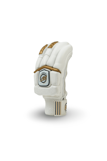 Bolt Specter Batting Gloves - White/Gold-1