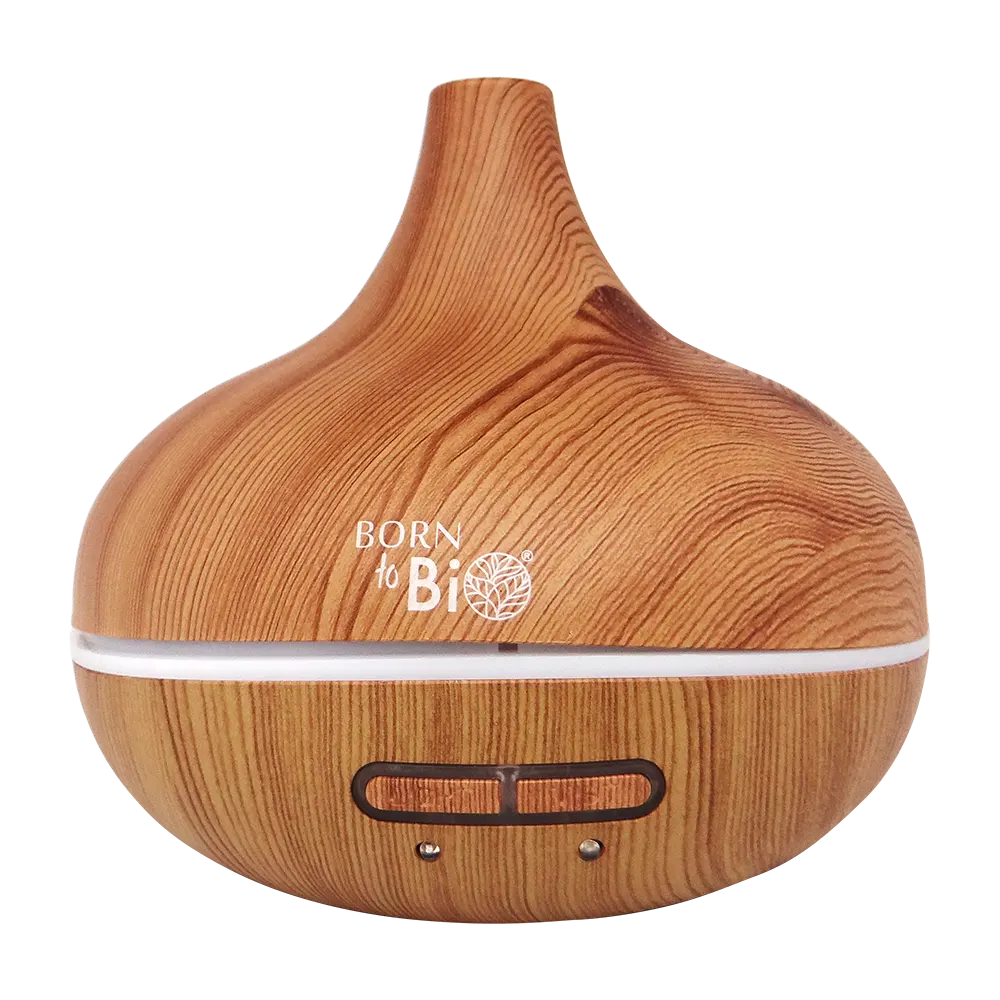 Diffuseur d'huiles essentielles aspect Bois Clair-0