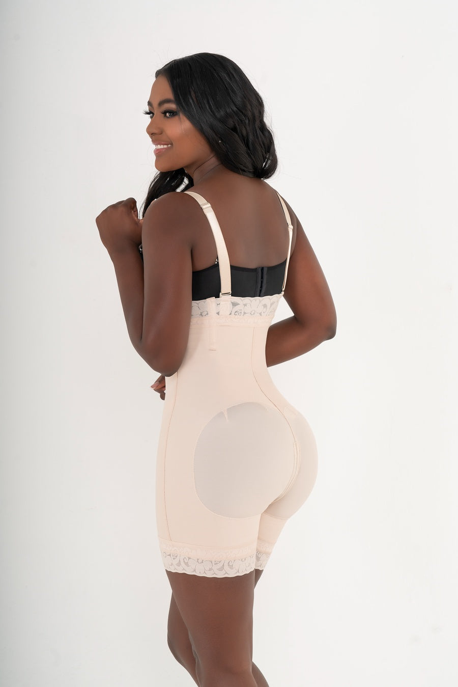 High-Waist Brazilian Lift Control Shorts - 201243-1