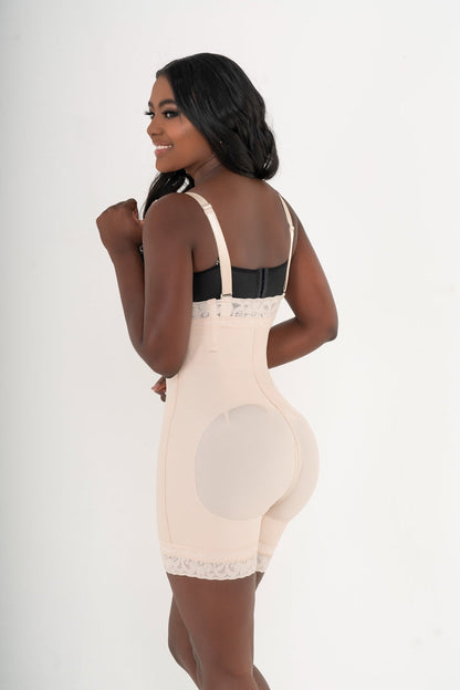 High-Waist Brazilian Lift Control Shorts - 201243-1