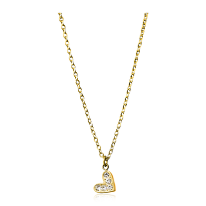 ABIHA Heart Necklace - Kids Size-0