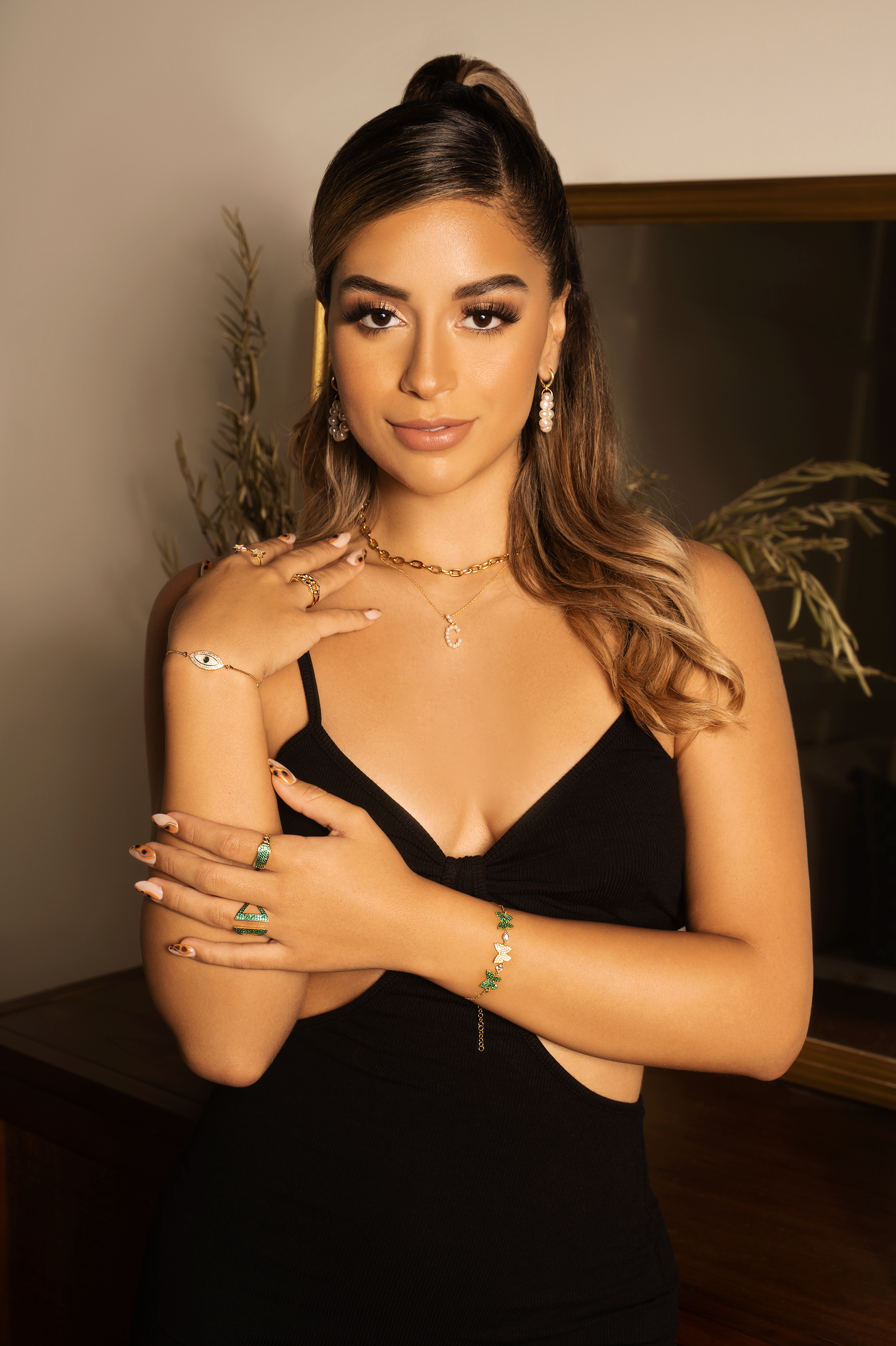 BUTTERFLY Charm Bracelet-2