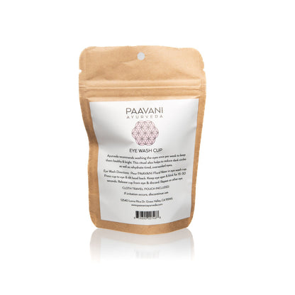 Glass Eye Wash Cup | Ayurvedic Eye Cleansing to Hydrate & Brighten-3