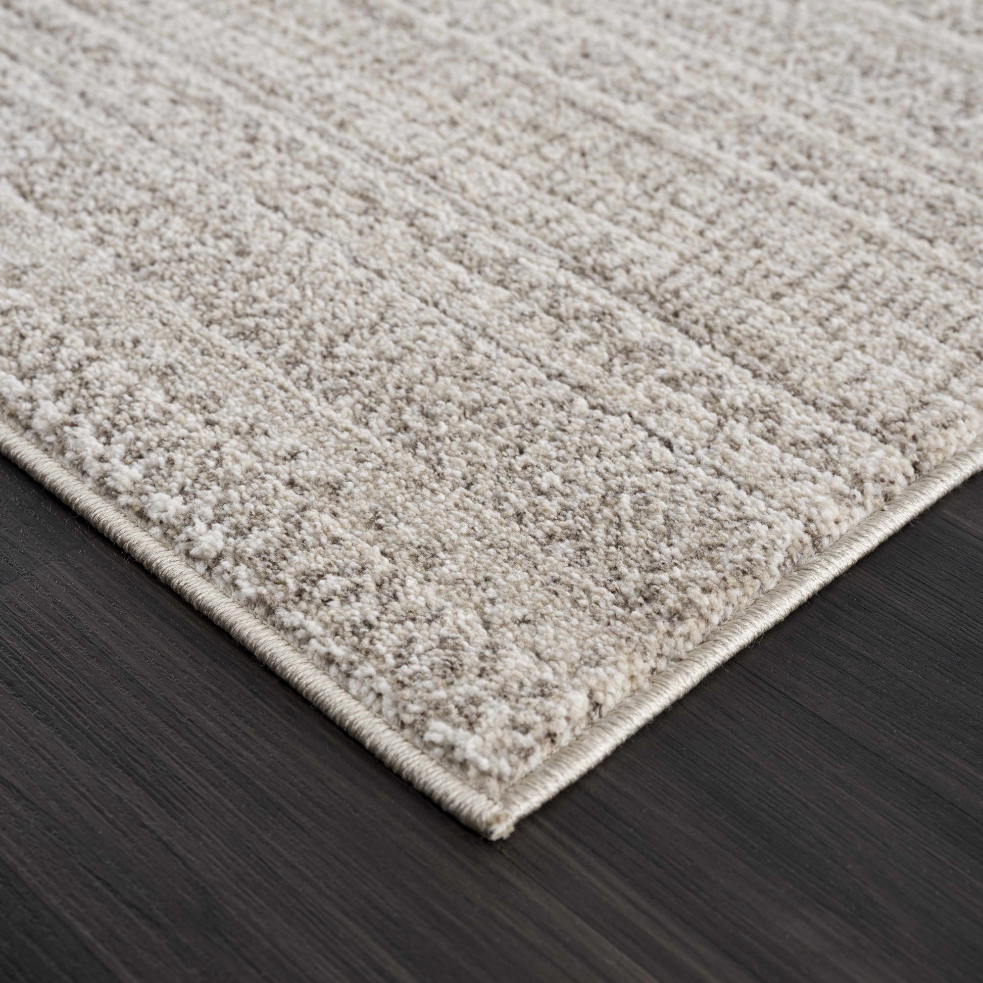 Nate Beige Tribal High Pile Carpet-2