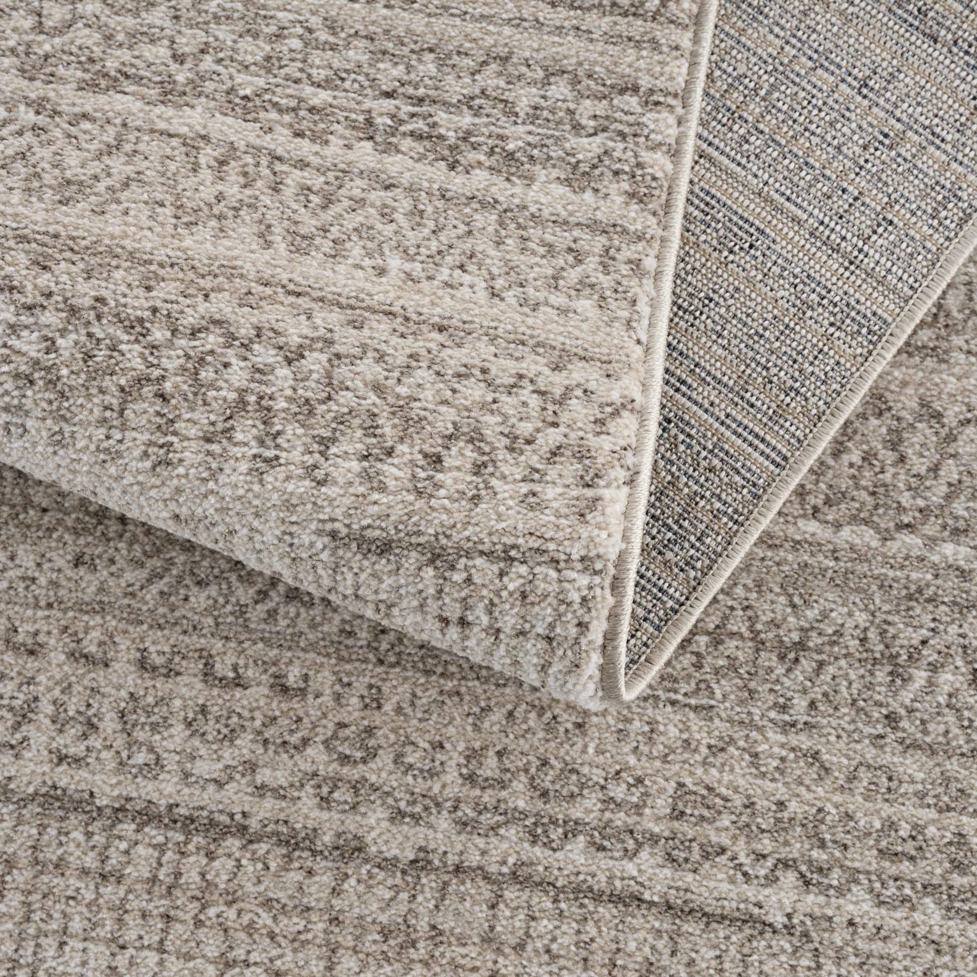 Nate Beige Tribal High Pile Carpet-4