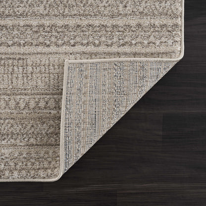 Nate Beige Tribal High Pile Carpet-3